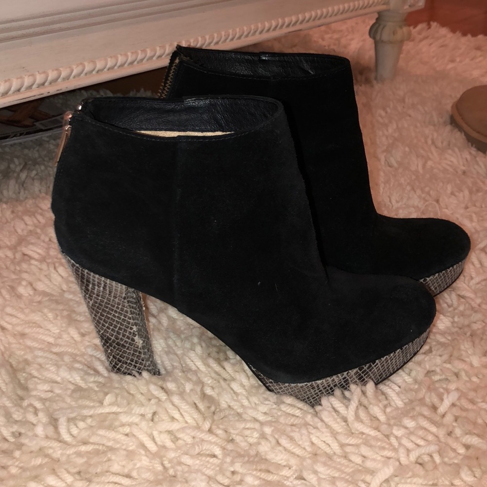 women’s booties with heel